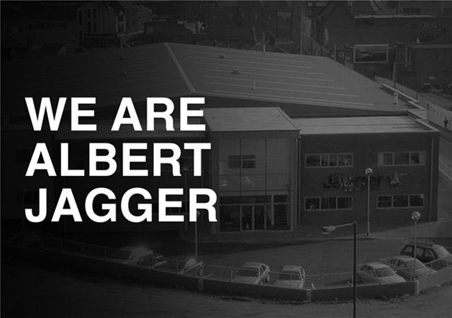 Albert Jagger donate defibrillator to local charity